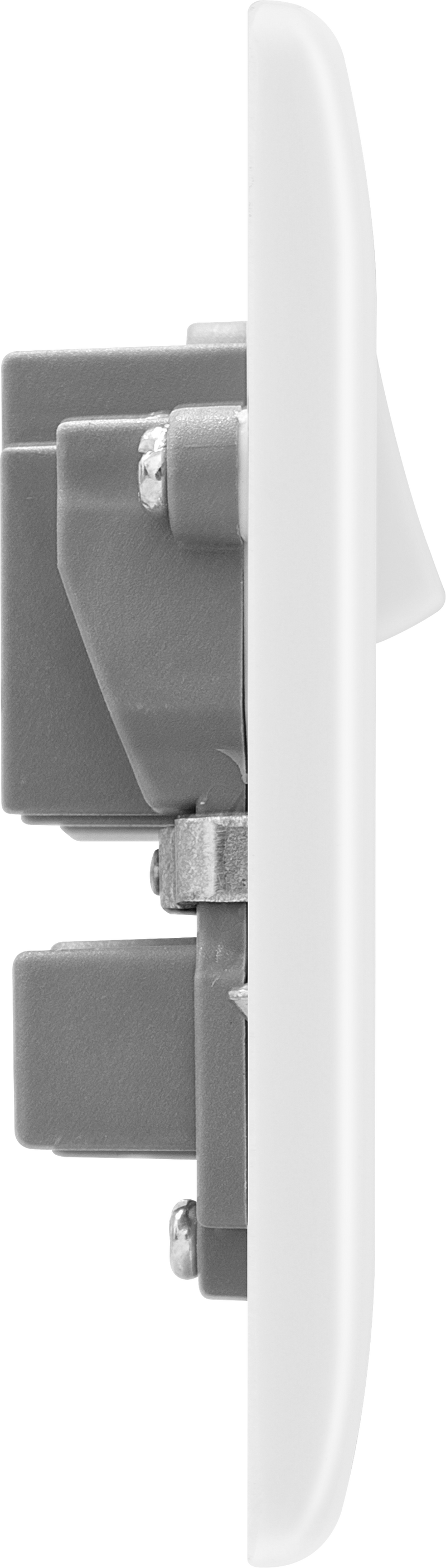 BG Electrical 800 Series - 5A, Single, switched, round pin