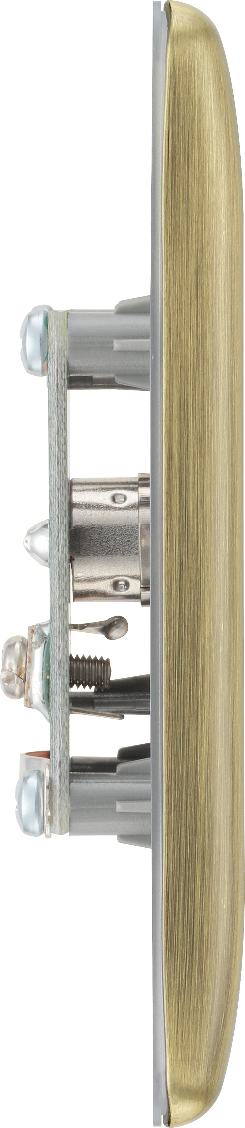 BG Electrical Nexus Metal Antique Brass - Single, co-axial
