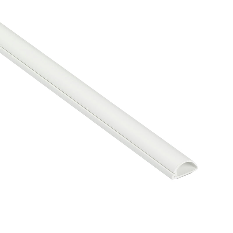 D-Line Trunking - 20x10mm White 2m Self Adhesive Length