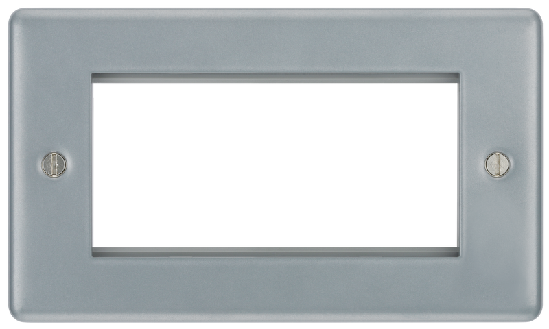 BG Electrical Euro Module - 4 module - rectangular