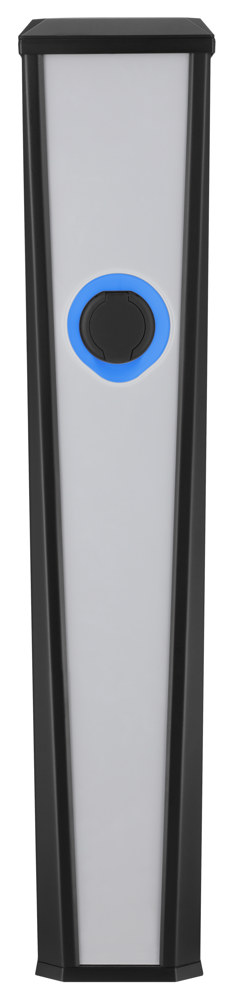 Sync Energy Pro Charger - Bollard EV Charger, Dual Socket, Three Phase 2x11kW Integrated Mid Meter, 4G