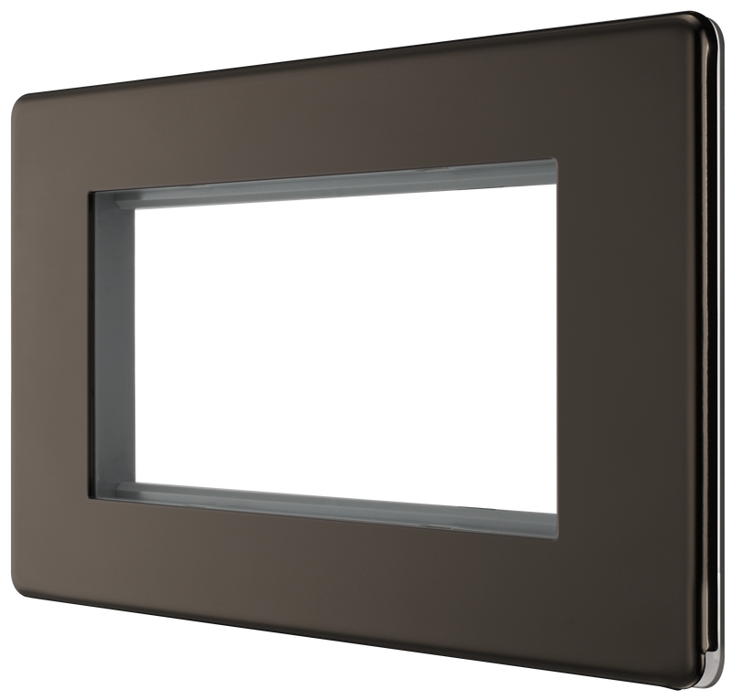 BG Electrical Euro Module - 4 module - rectangular