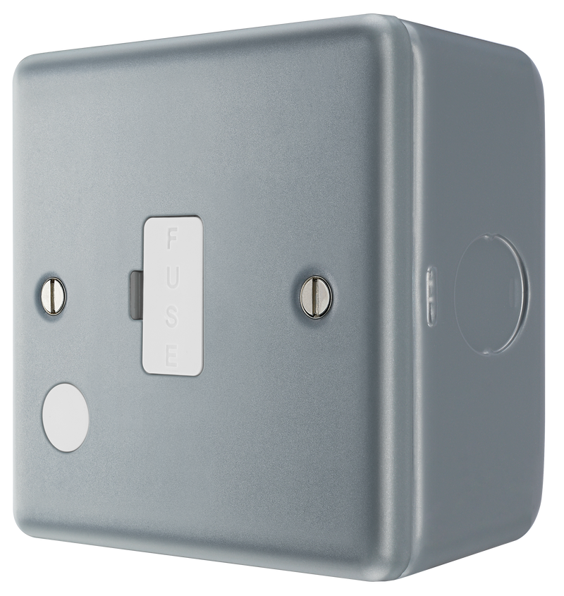 BG Electrical Metal Clad - Unswitched and fused with optional flex outlet