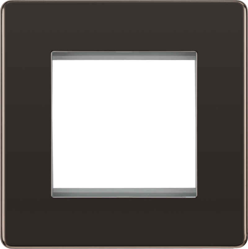 BG Electrical Euro Module - 2 module - square