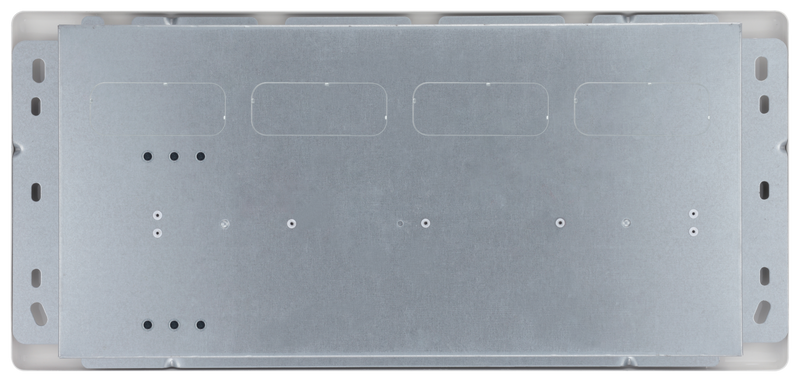 BG Circuit Protection Dual RCD - 22 module, 16 way, 100A Main Switch, 63A/63A Type A RCD, 12 MCB's