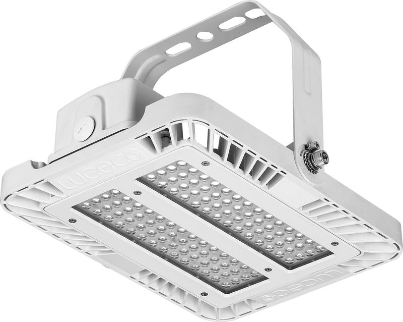 Luceco Ceres - Ceres white RAL 9016 IP65 highbay 285mm 11000lm 75w std 120-degree