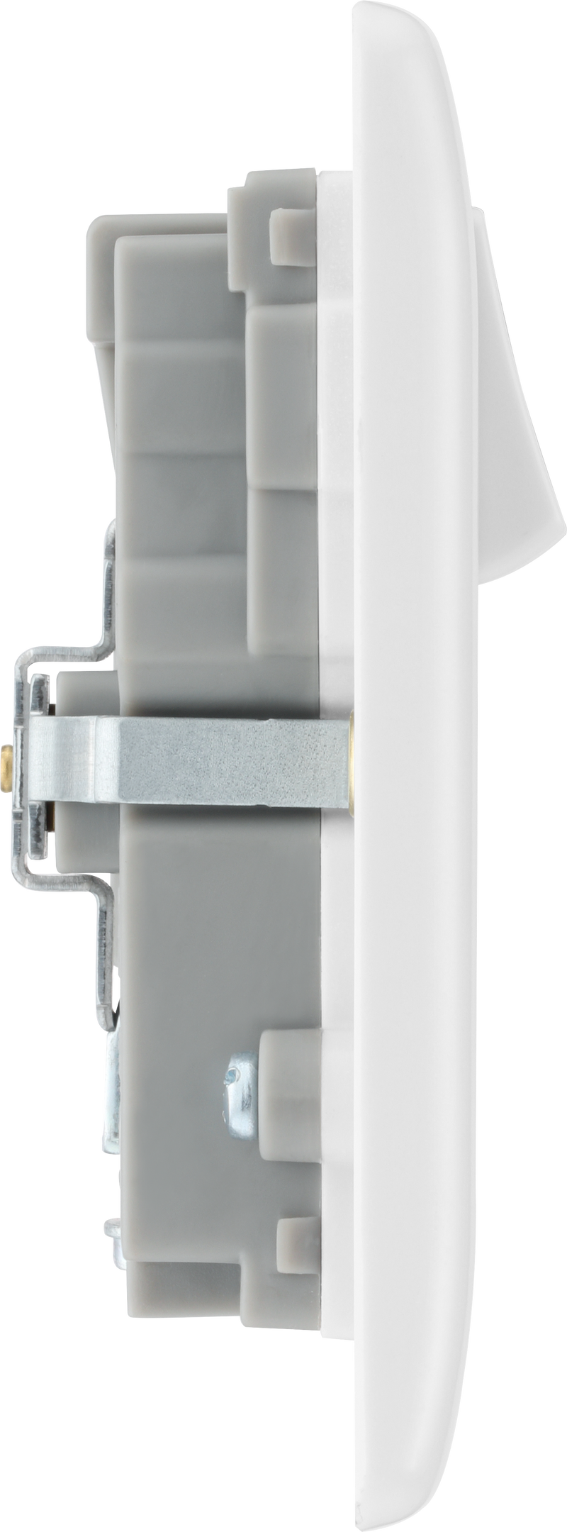 BG Electrical 800 Series - Double switched single pole, with USB A + C (22W)
