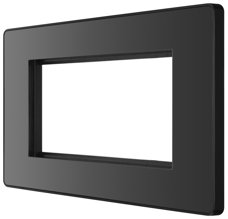 BG Electrical Euro Module - 4 module - rectangular
