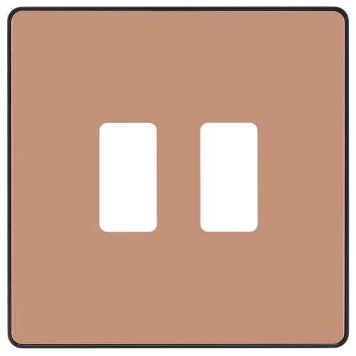 BG Electrical Grid - 2 module, square