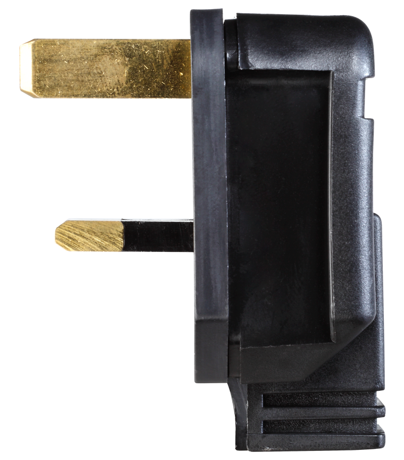 Masterplug Basic - 13A, Black