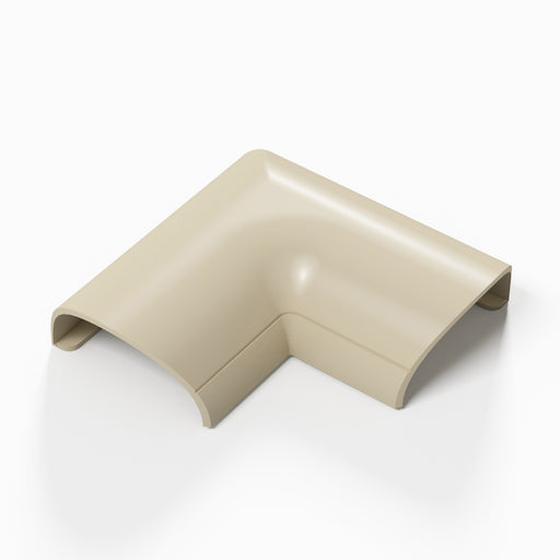 D-Line Trunking - 30x15mm Magnolia Door Top Bend