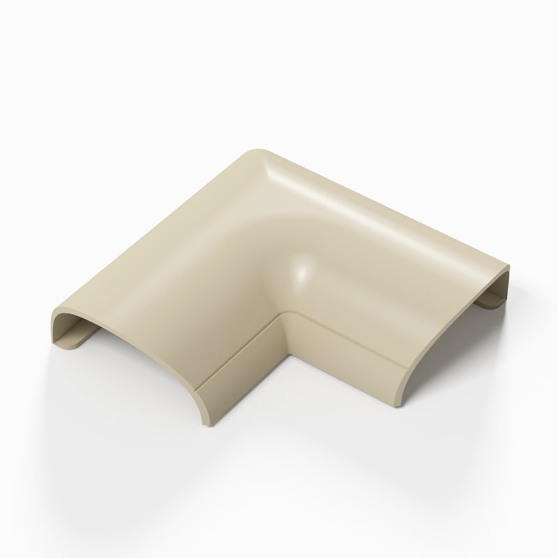 D-Line Trunking - 30x15mm Magnolia Door Top Bend