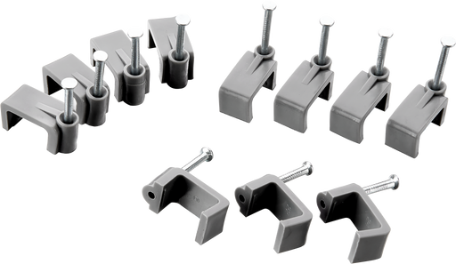 BG Electrical Contractor - Twin & Earth cable clips, 6mm, 50pk