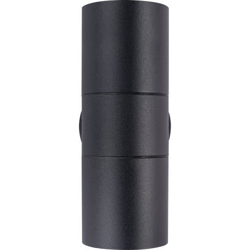 Luceco Azurar Wall Light - Exterior decorative up / down wall light GU10 finished in black