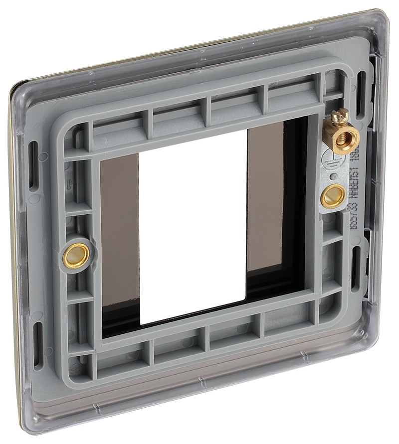 BG Electrical Euro Module - 1 module - square