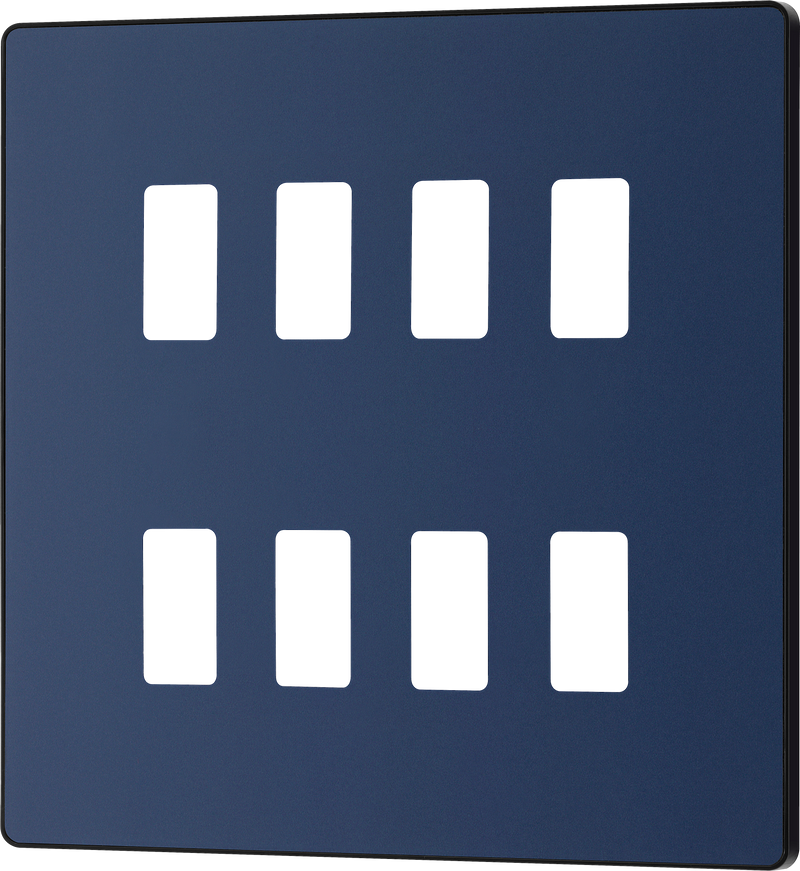 BG Electrical Grid - 8 module, square