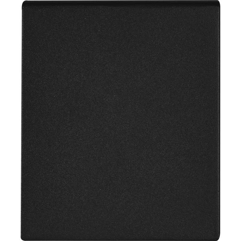 Luceco Slate Grey Wall Lights - Decorative wedge wall light 3W warm white colour temp