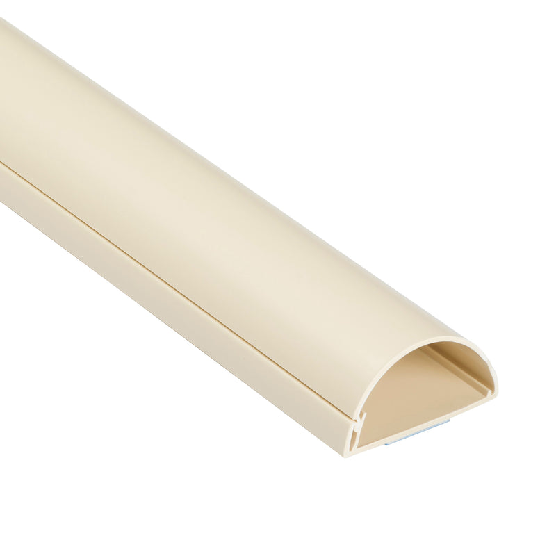 D-Line Trunking - 50x25mm Magnolia 1m Self Adhesive Length