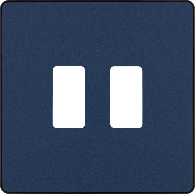 BG Electrical Grid - 2 module, square