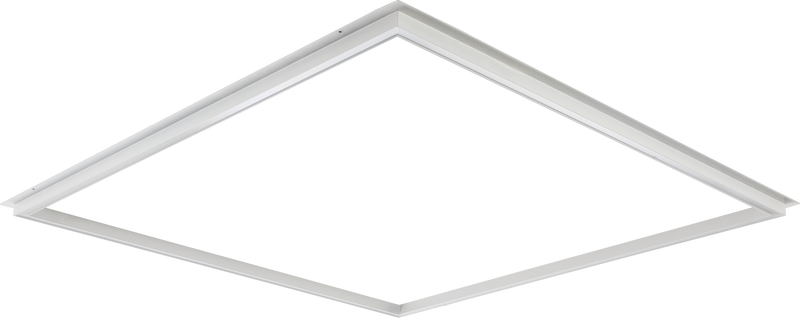 Luceco Luxframe - LuxFrame RAL 9016 recessed panel 595x595mm 2800lm 31w dim