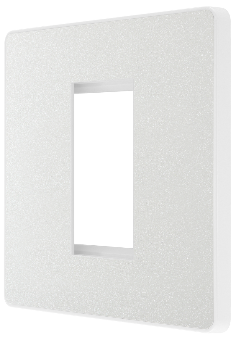 BG Electrical Euro Module - 1 module - square