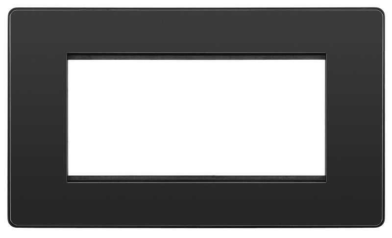BG Electrical Euro Module - 4 module - rectangular