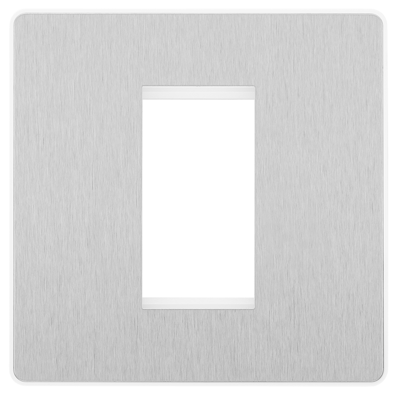 BG Electrical Euro Module - 1 module - square
