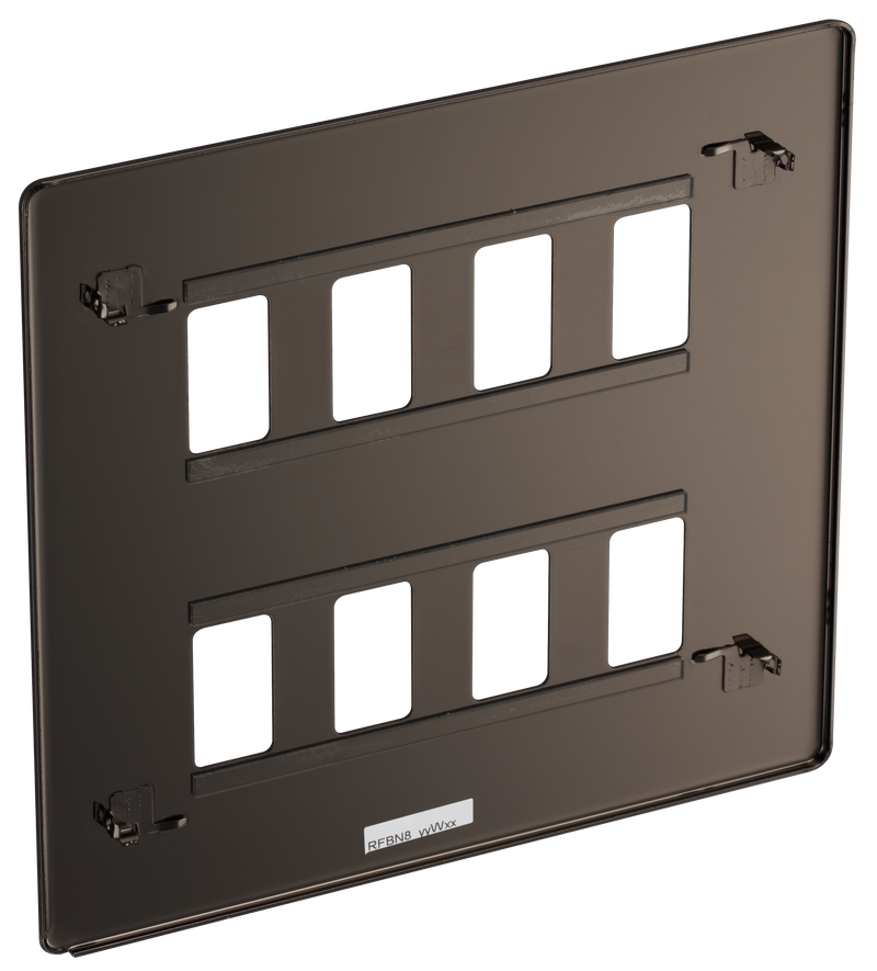 BG Electrical Grid - 8 module, square