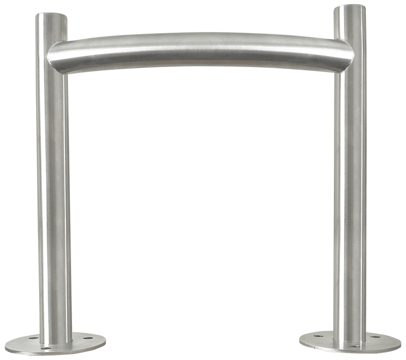 Sync Energy Accessories - Crash Barrier for EV Charge Points H-Style Stainless Steel