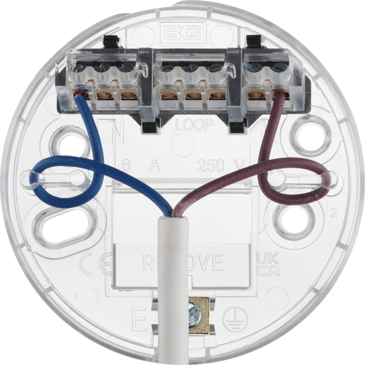 BG Electrical Ceiling Accessories - 9" flex, 3" base