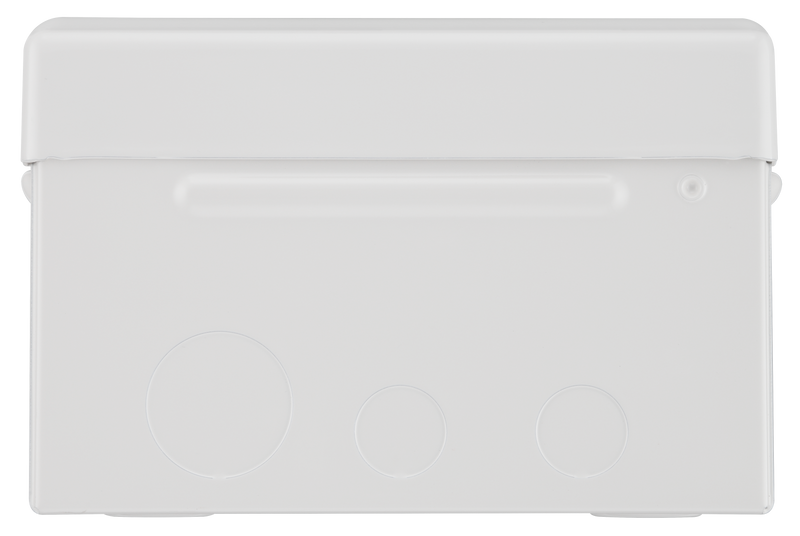 Sync Energy EV Circuit Protection - 5 Module EV Consumer Unit 100A with Main Switch, MCB SPD, IP20 - White