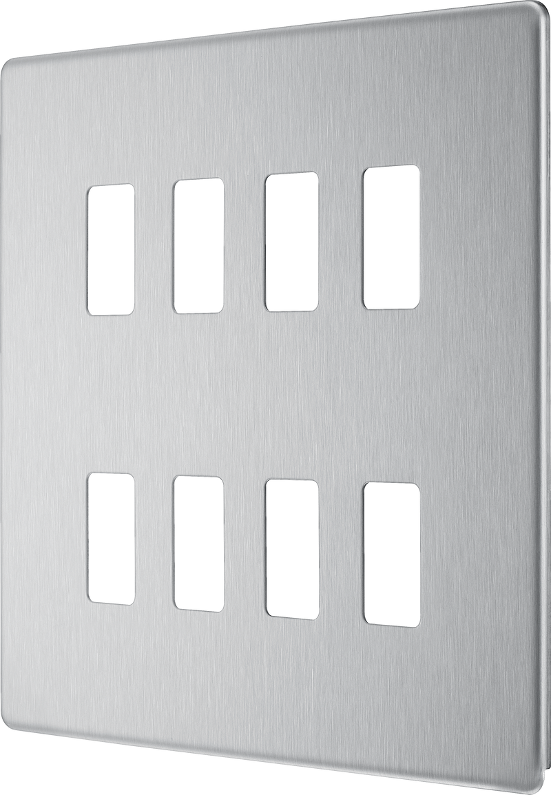 BG Electrical Grid - 8 module, square