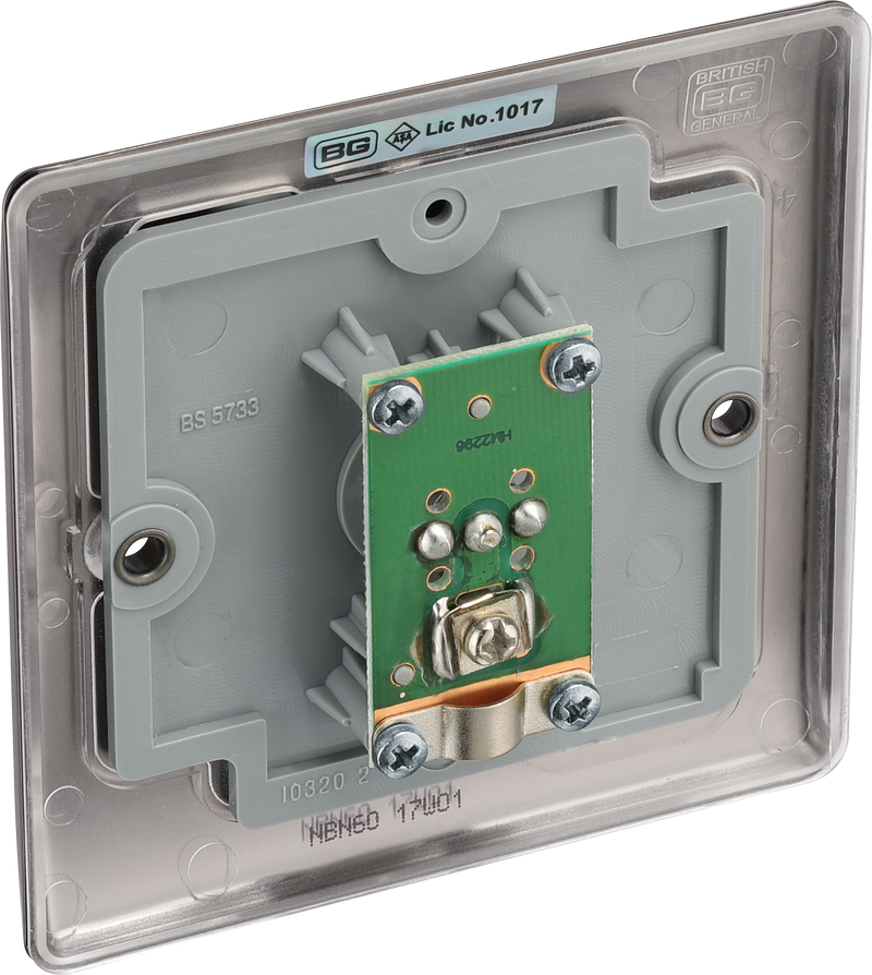 BG Electrical Nexus Metal Black Nickel - Single, co-axial