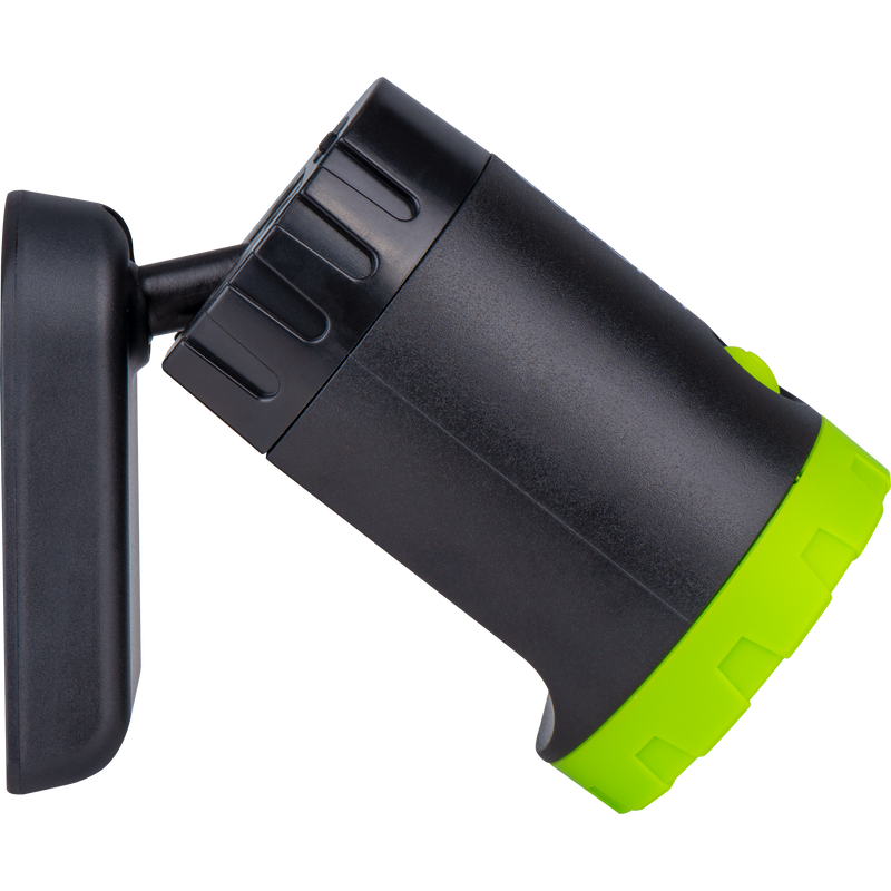 Luceco Magnetic Torch - LED Mini Spotlight with Magnet and Clamp, USB-C Rechargeable, 3 Lighting Modes, Inspection Light, Hands-Free Operation, IP44, 5W, 500lm, 6500K