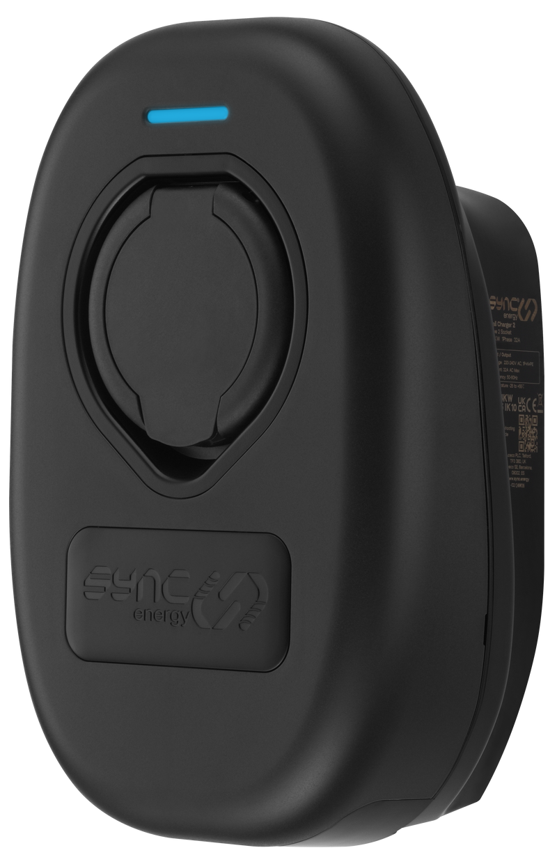 Sync Energy Accessories - Faceplate for Wall Charger 2 - UV Resistant Polycarbonate cover in Jet Black finish