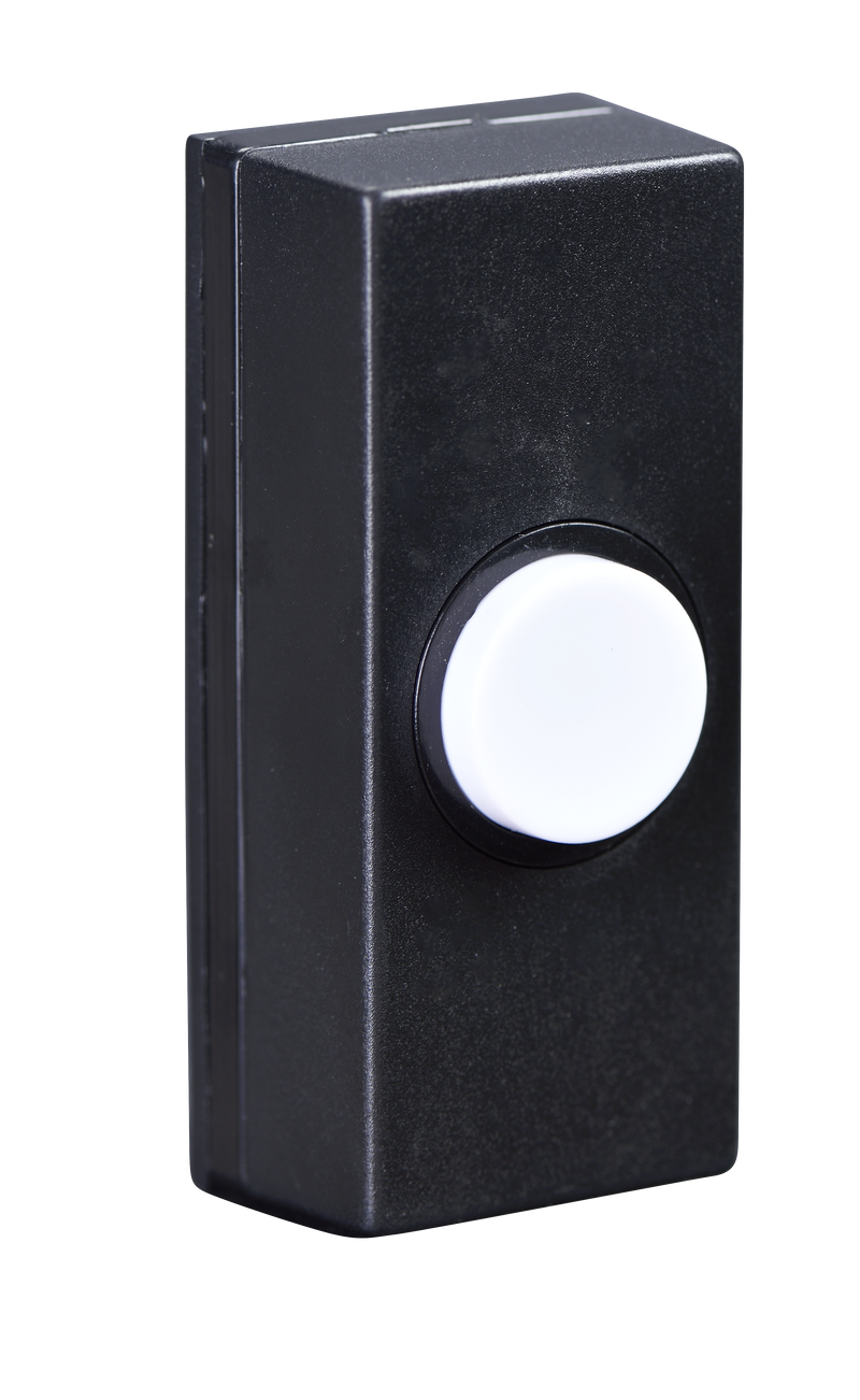 BG Electrical Contractor - Bell Push for BG Wired Door Chime, Black