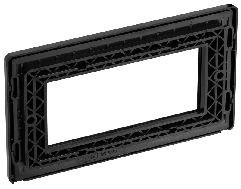 BG Electrical Euro Module - 4 module - rectangular