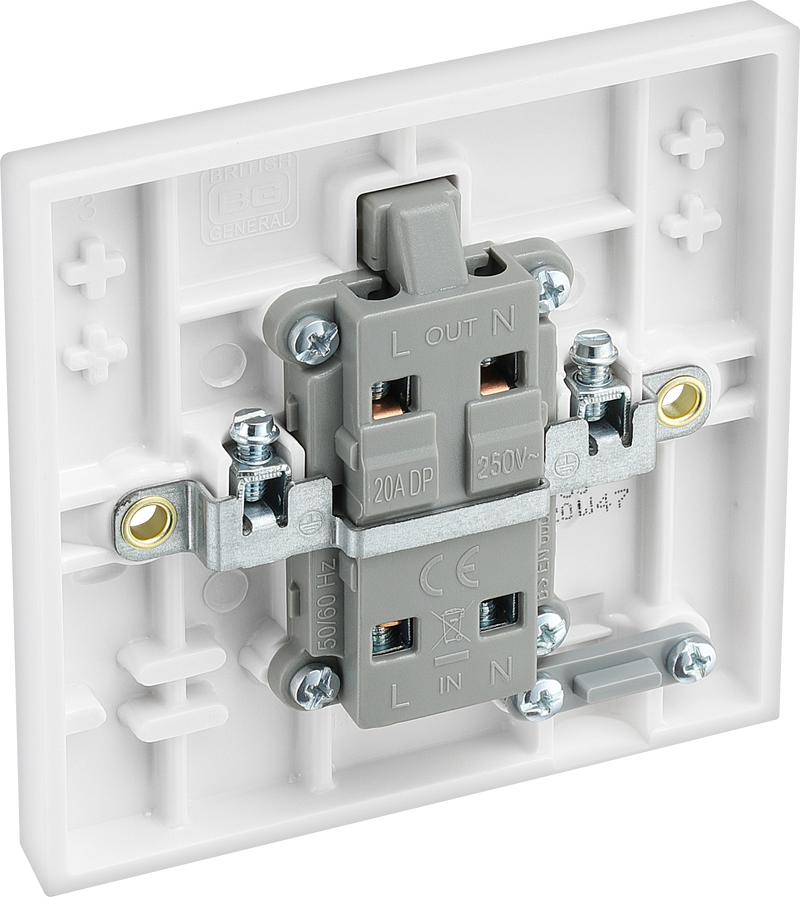 BG Electrical 900 Series - 20A, double pole