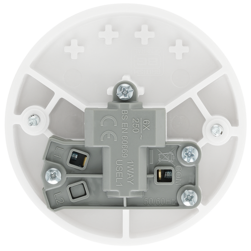 BG Electrical Ceiling Accessories - 6A, 2 way