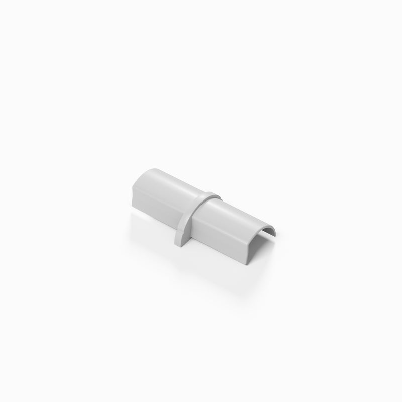 D-Line Trunking - 16x8mm White Coupler