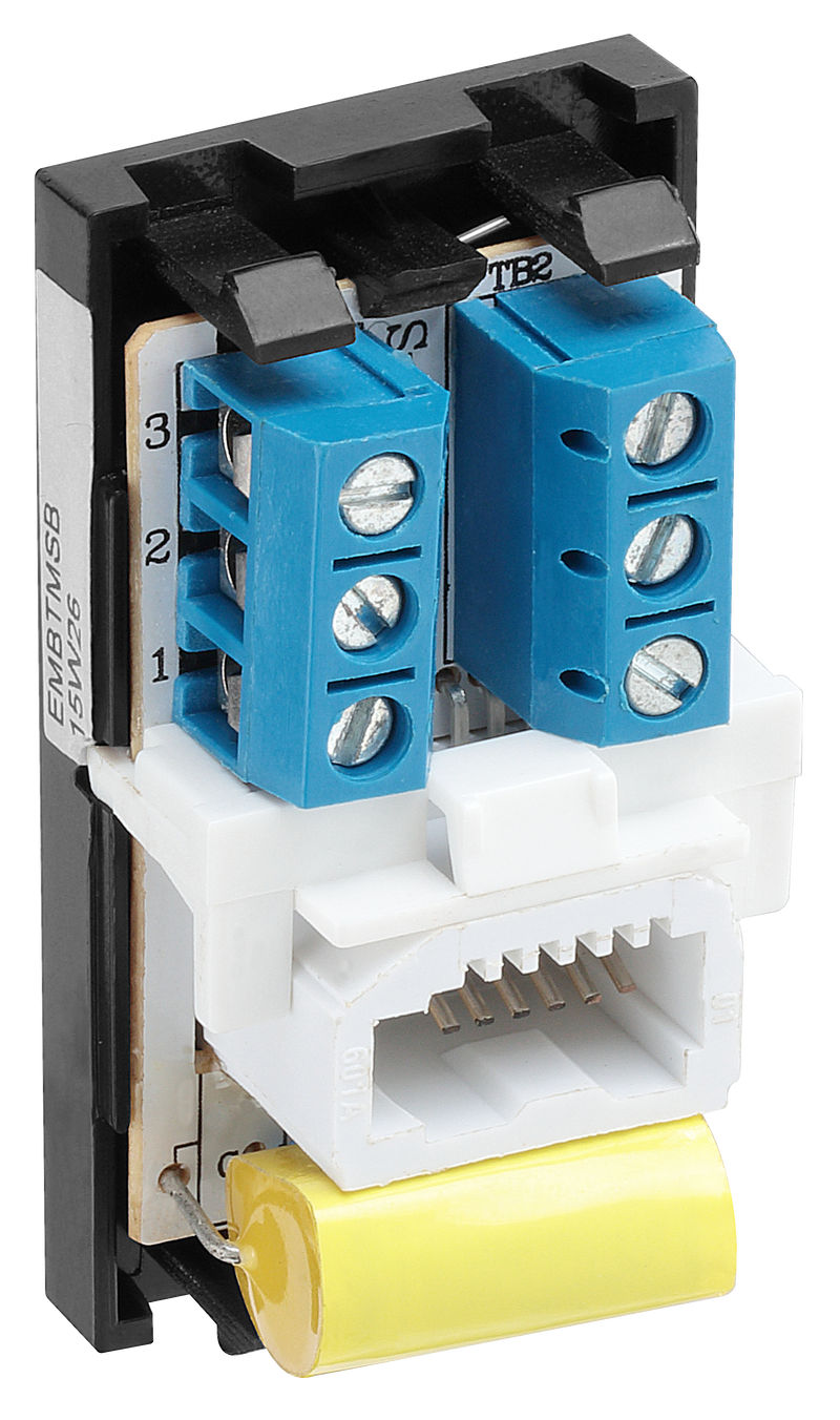 BG Electrical Euro Module - Telephone - BT master (screw)
