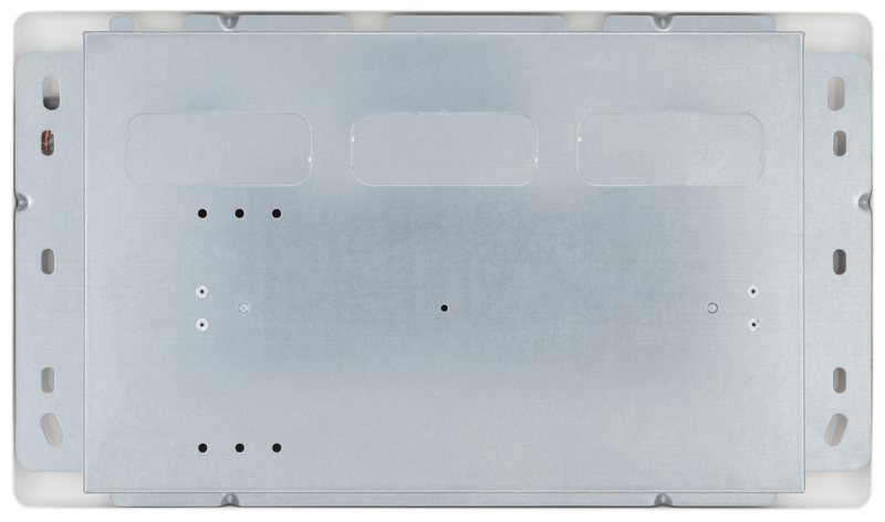 BG Circuit Protection Dual RCD SPD - 16 module, 8 way, 100A Main Switch, 80A/80A Type A RCD, 8 MCB's, Type 2 SPD