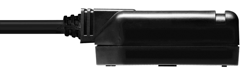 Masterplug Work - 1 Socket, 10m, 13A, Black