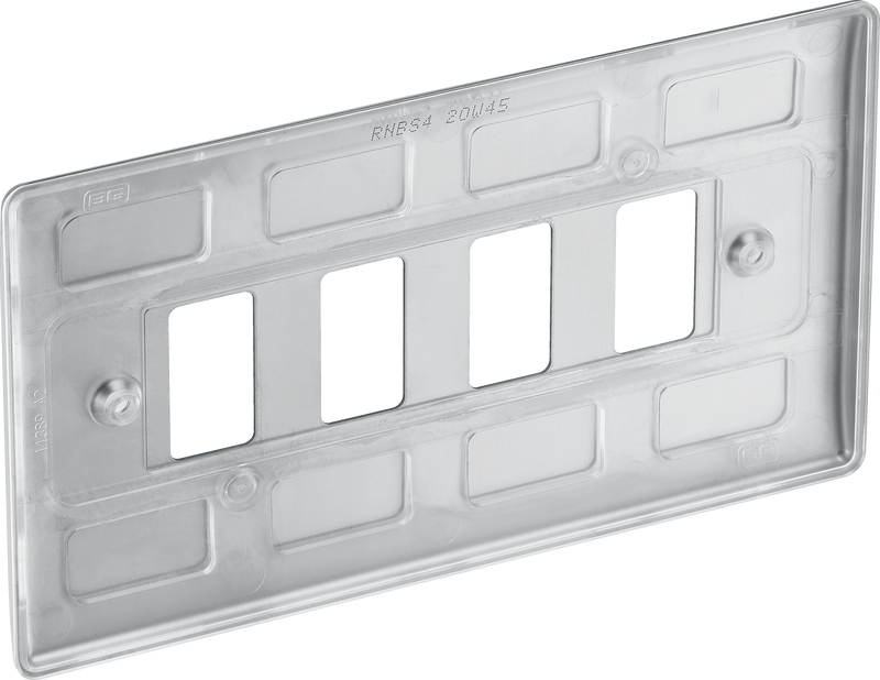 BG Electrical Grid - 12 module, rectangular
