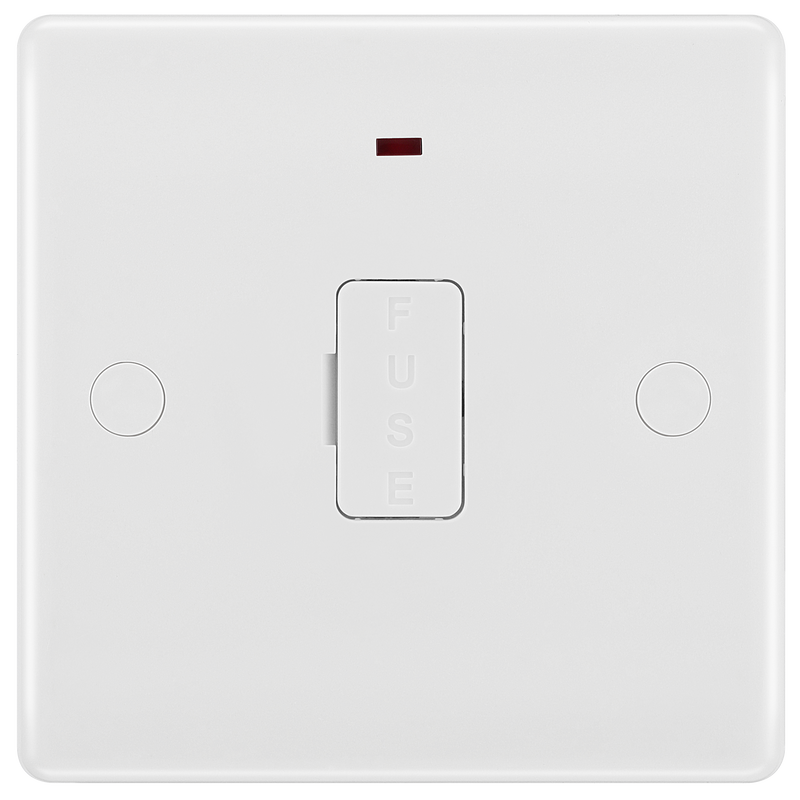 BG Electrical 800 Series - Unswitched and fused with indicator and flex outlet