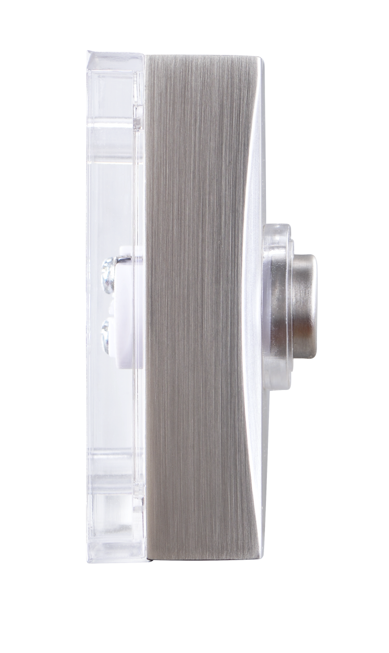 BG Electrical Contractor - Bell Push for BG Wired Door Chime, Polished Chrome