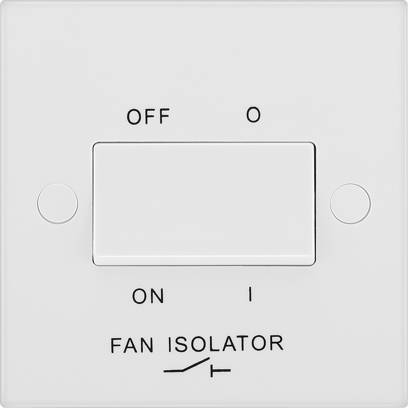 BG Electrical 900 Series - Triple pole fan isolator