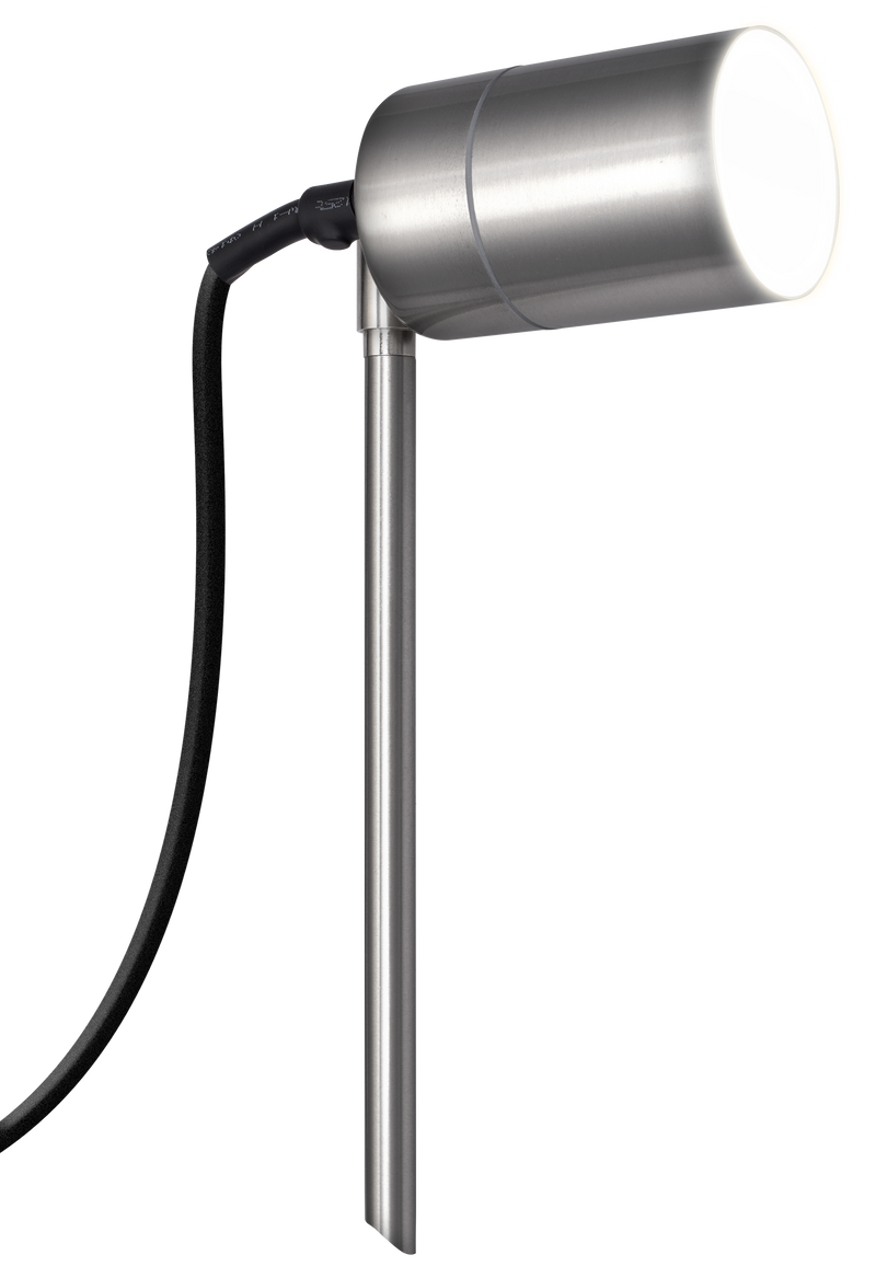 Luceco GU10 Spike - Exterior decorative garden spike GU10 stainless steel