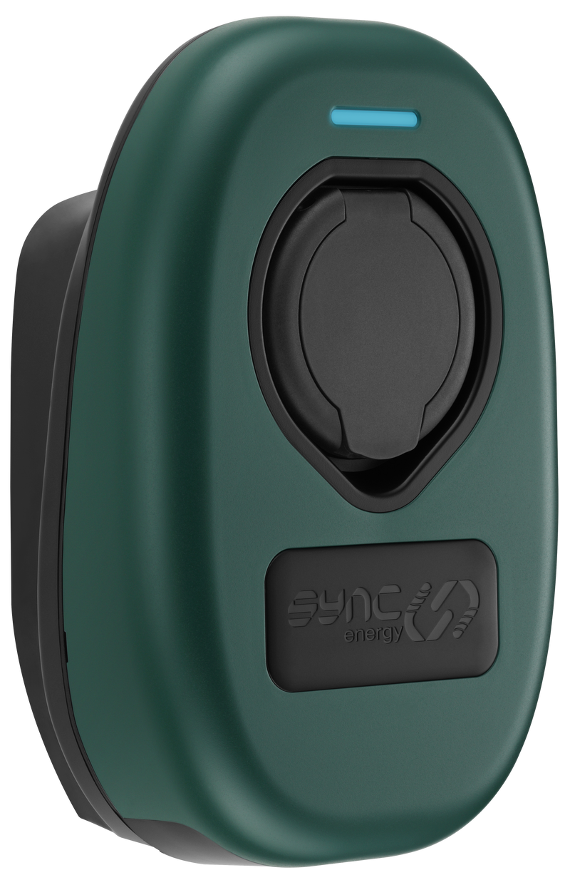 Sync Energy Accessories - Faceplate for Wall Charger 2 - UV Resistant Polycarbonate cover in Racing Green finish