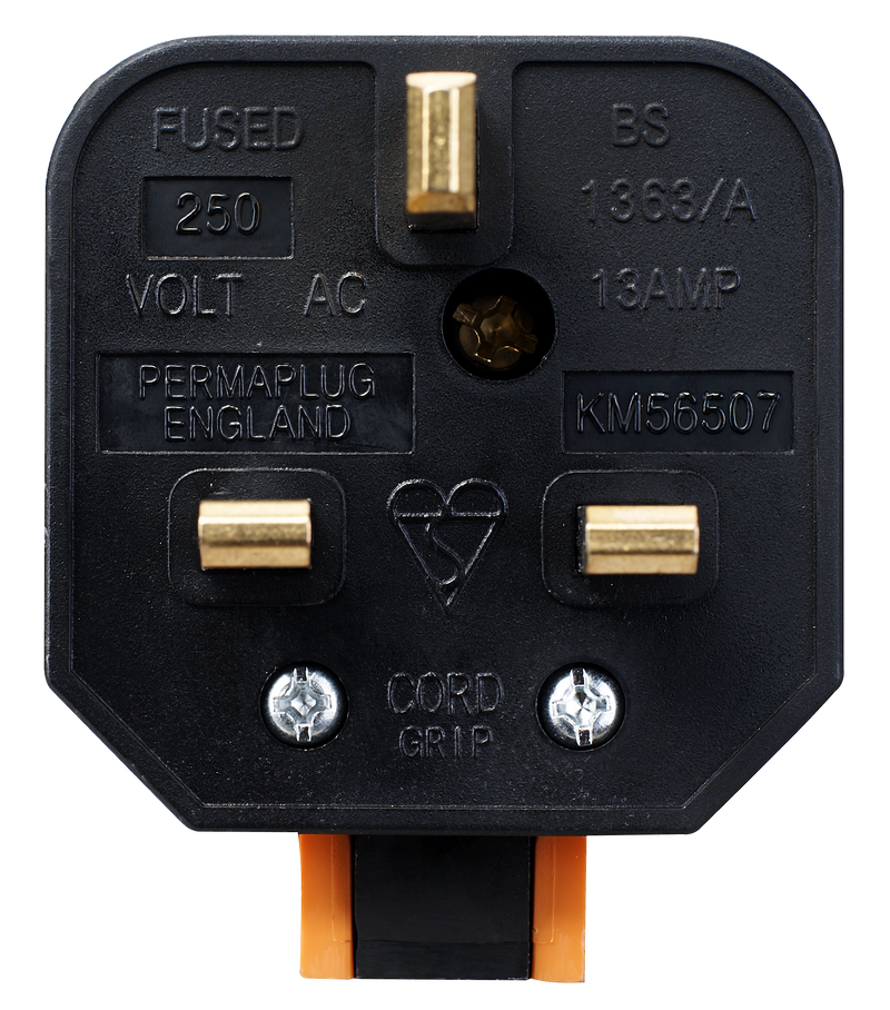 Masterplug Basic - 13A, Orange